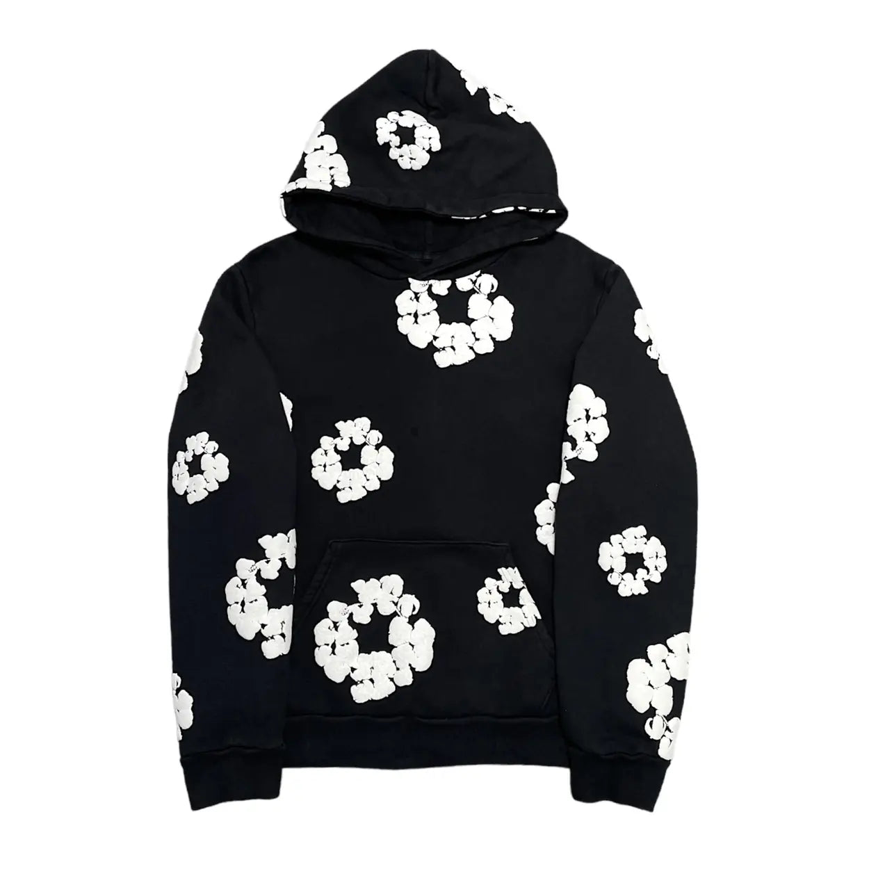 Denim Tears (The Cotton Wreath) Hoodie Black