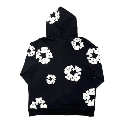 Denim Tears (The Cotton Wreath) Hoodie Black