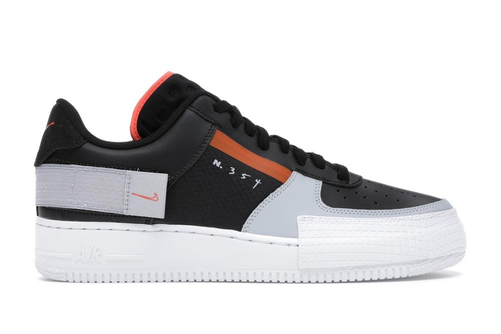 Air Force 1 Type Black Hyper Crimson